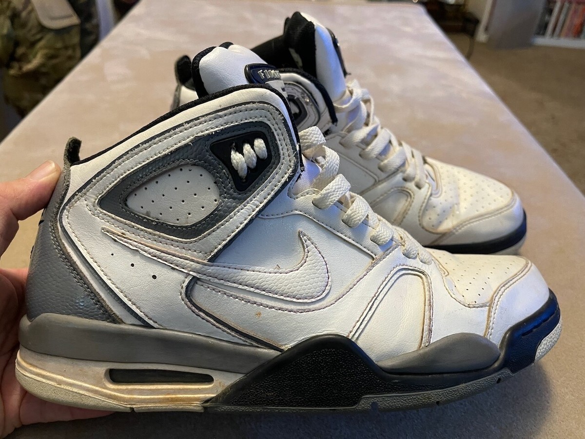 Nike Air Flight Falcon - White/Grey - 397204-102 - US11  display picture 1