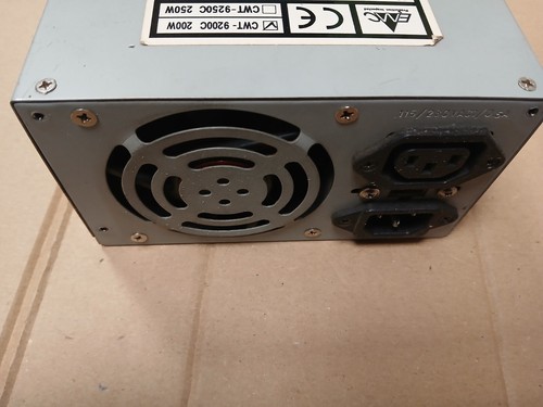 POWER SUPPLY AT EMC CWT-9200C 200W VINTAGE 386 486 286 PENTIUM - Photo 4/6