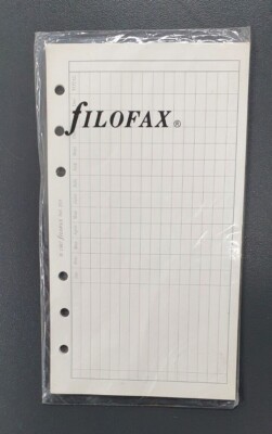 Agenda Filofax Personal - Modèle The Original Silver - Occasion