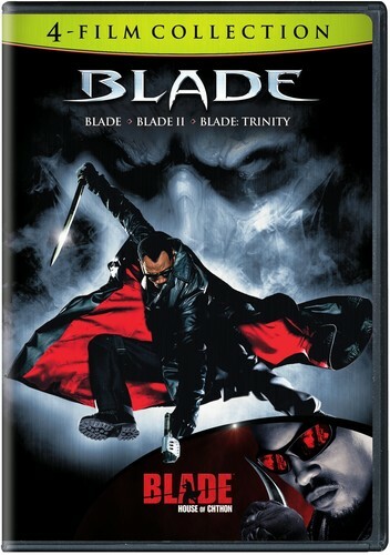 4 Film Favorites Blade Collection - Blade, Blade II, Blade Trinity & Blade House Party