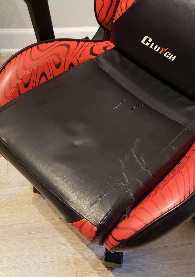 Clutch PewDiePie Edition Computer Gaming Chair THPDP1 (Black/Red) eBay