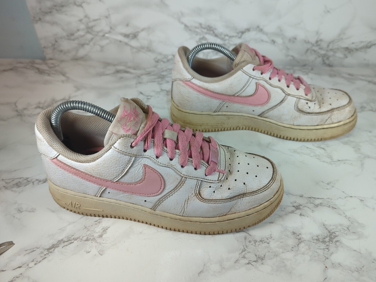 nike air force 1 pink tick womens