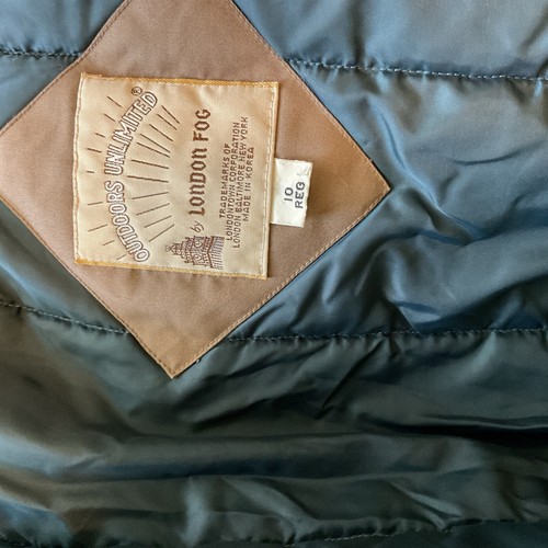 London Fog Womens Brown Long Sleeve Removable Hood Full-Zip Winter Coat Size 10 - Picture 6 of 11