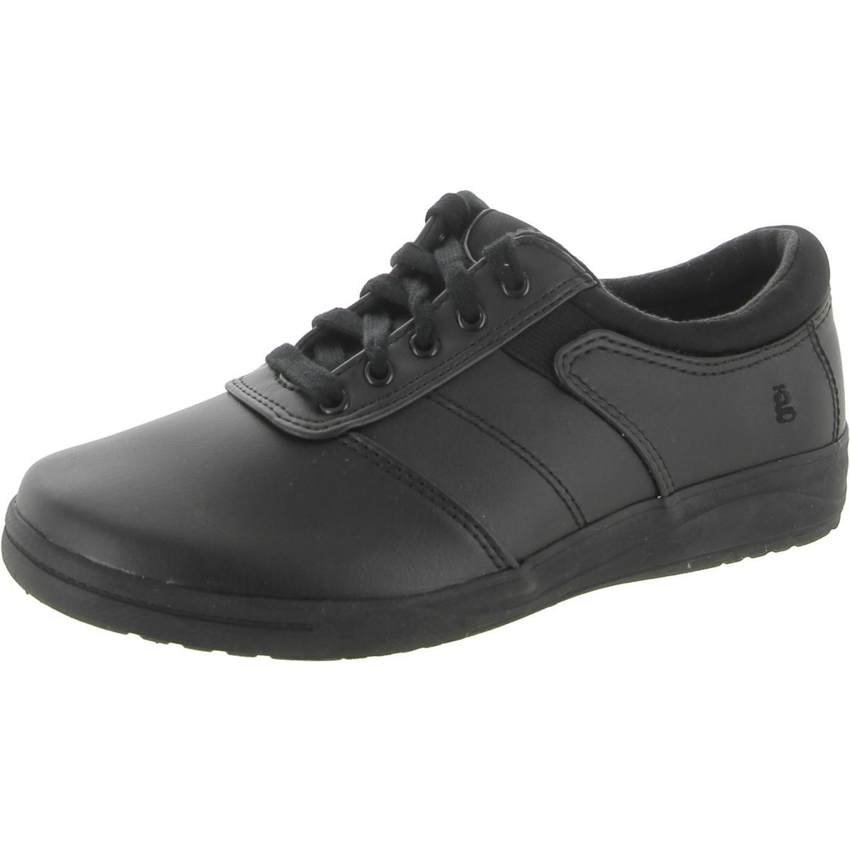Повседневные и модные кроссовки Grasshoppers Womens Stretch Plus Lace II черного цвета 9126