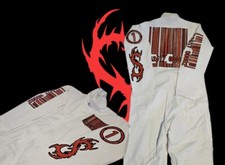 2024 Dystopian Nightmare Jumpsuit, White Coveralls!