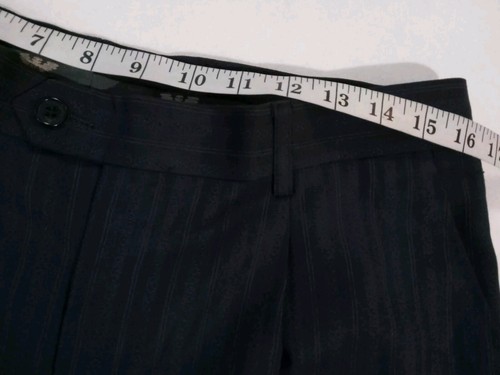 GIORGIO ARMANI Le Collezioni Mens Suit Size 50 Navy Print Wool Silk Pants 32x30 - Picture 18 of 22