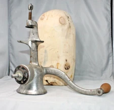 Universal No 2 Cast Iron Table Top Hand Crank Meat Grinder Food Chopper Parts