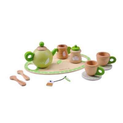 EverEarth Set Frutta In Legno FSC – Giocattolo Educativo Con Tagliere E Coltello, Per Bambini, Multicolore - 3