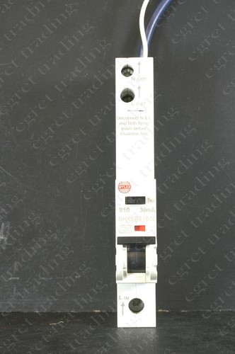 Wylex NHXSBS1 30mA RCBO Range Circuit breaker - type A - TESTED - Picture 3 of 14