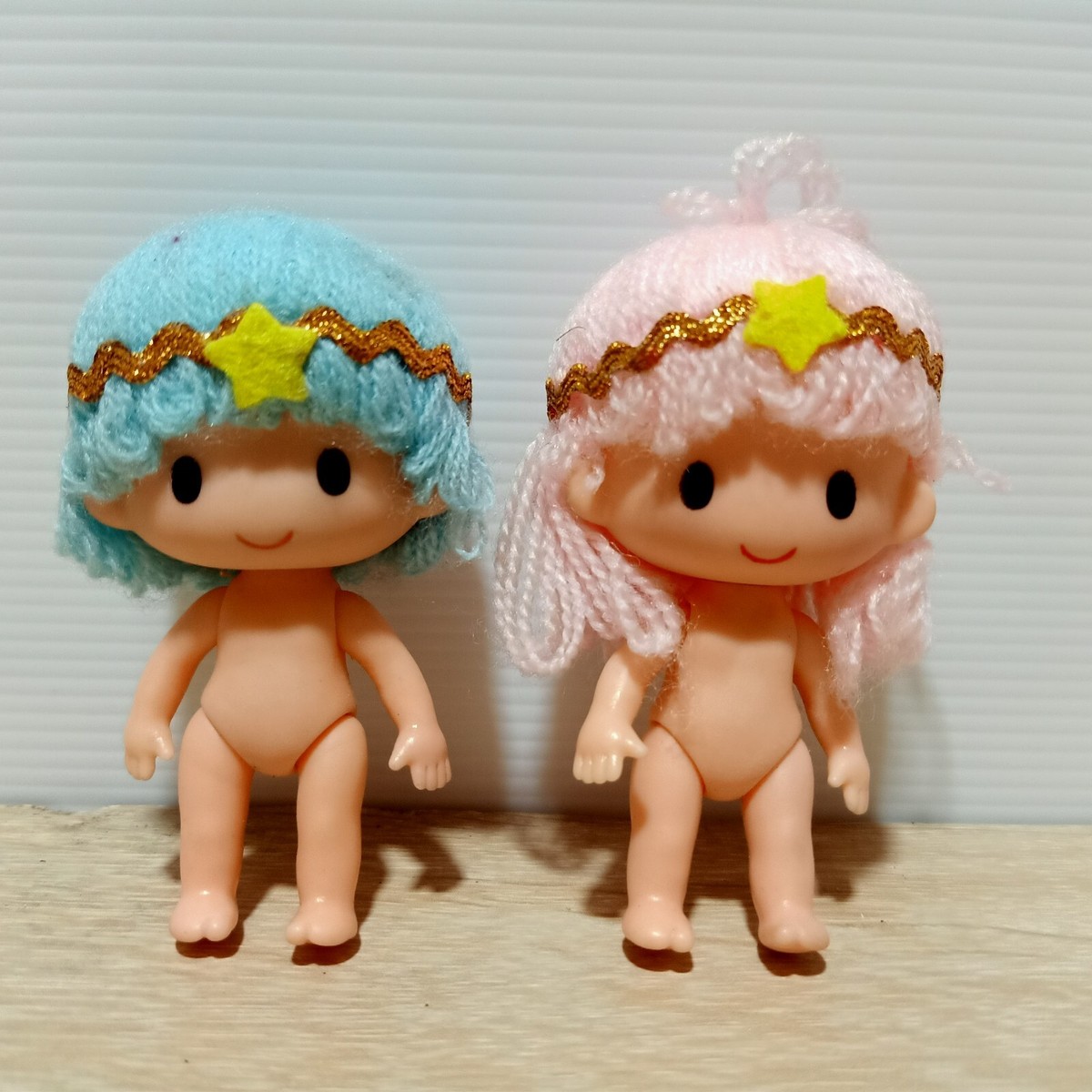 Little Twin Stars Kiki & Lala Vintage Mini Doll SANRIO 1996 NO