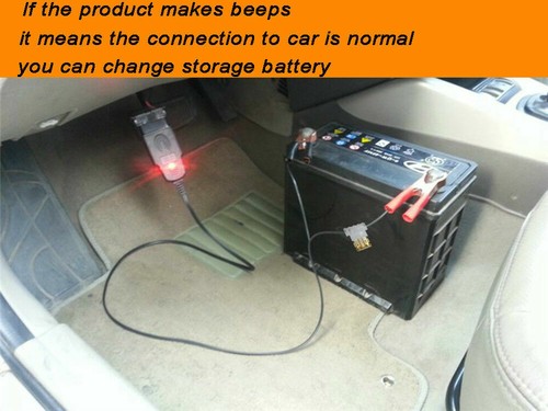 1x OBD2 Car Automotive Computer ECU Memory Saver Battery Safe Replacement Tool - Picture 6 of 7