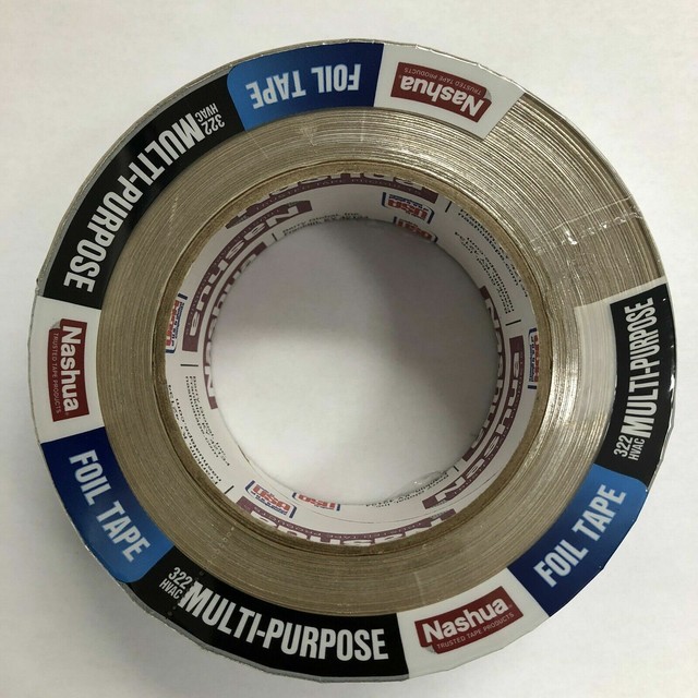 Nashua Aluminum Foil Tape 322 Series 2in X 10 Yards BRAND for sale