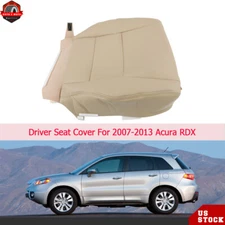 Seat Cover Driver Bottom Perforated Leather Tan For Acura RDX  2007-2012