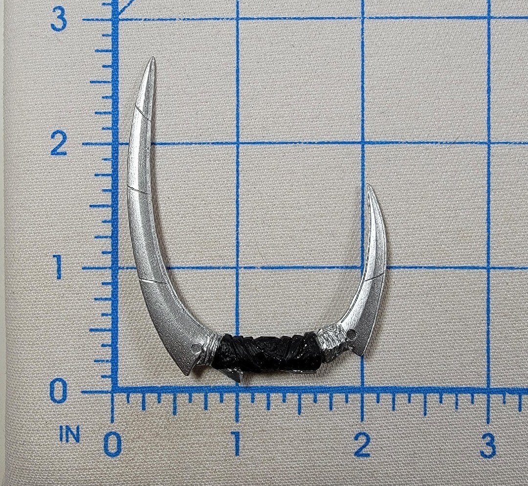 NECA Double-Bladed Hand Scythe Prop Fodder 7