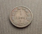 Photo of a 1859 Austria 1 Kreuzer from an eBay sale