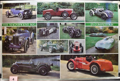 Automobile Quarterly The Magnificent MG (38" x 25") Poster