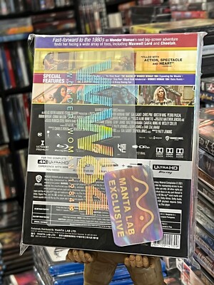 WONDER WOMAN 1984 (4K UHD + 2D BLU-RAY) STEELBOOK MANTA LAB