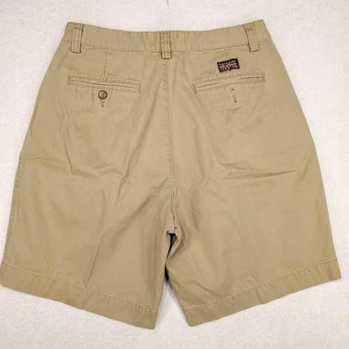 Arizona Mens 32 Khaki Chino Shorts 