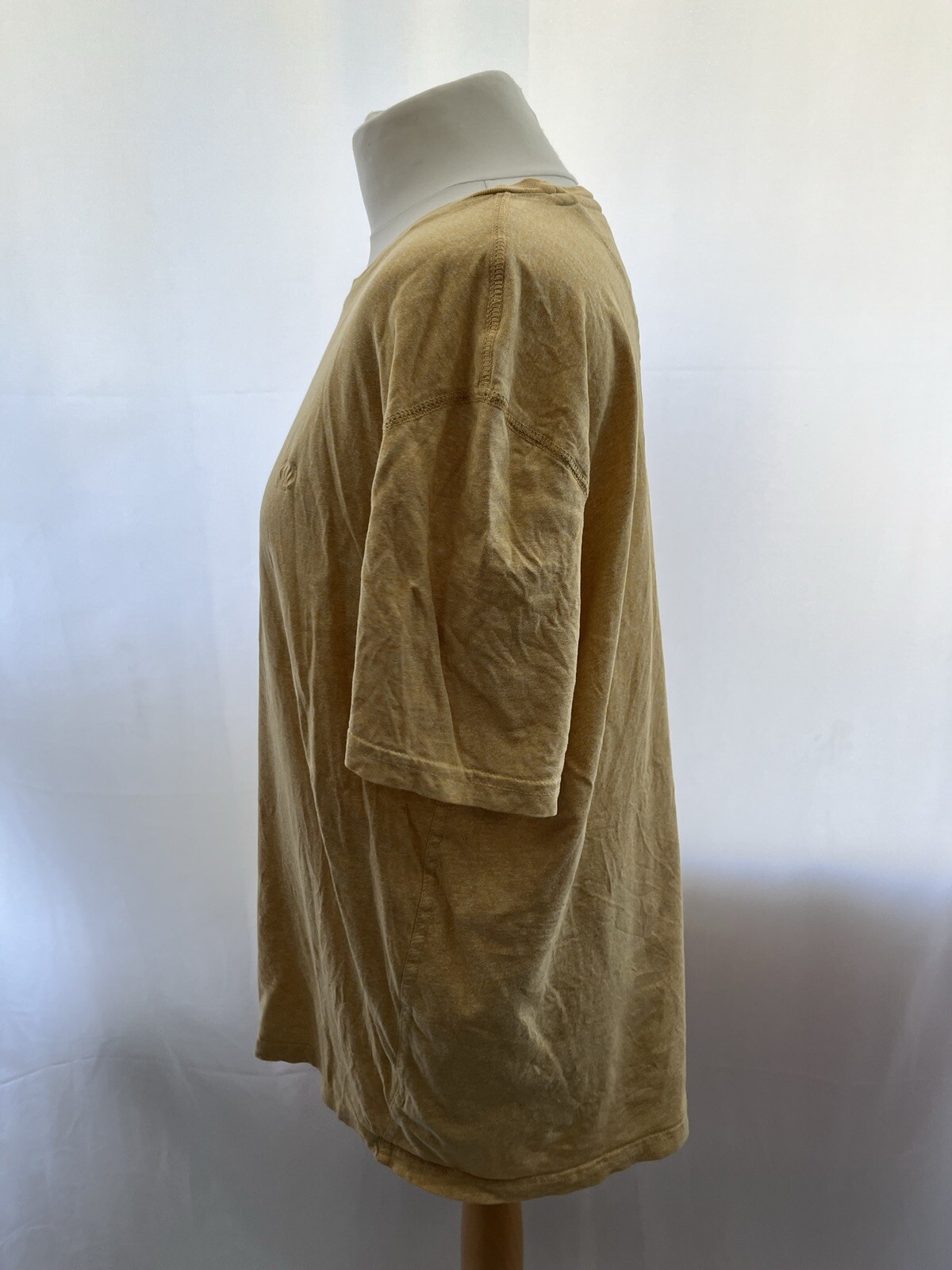 Tshirt Fat Face Size L Pale Orange Cotton Short Sleeve Crew Neck