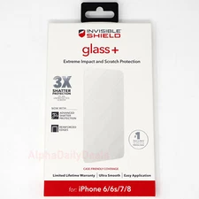 iPhone 8 7 6s 6 ZAGG Glass+ Tempered Glass Screen Protector