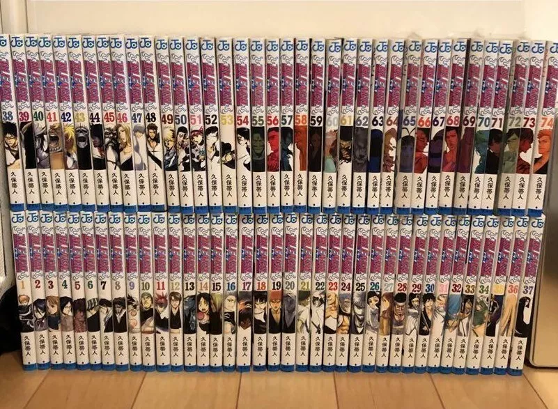 BLEACH Vol.1-74 Manga comics【Japanese version】【Sold individually】