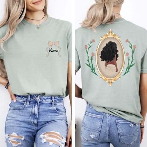 Vintage Custom Moana Shirt, Comfort Colors® Princess Moana Coquette - Picture 3 of 10