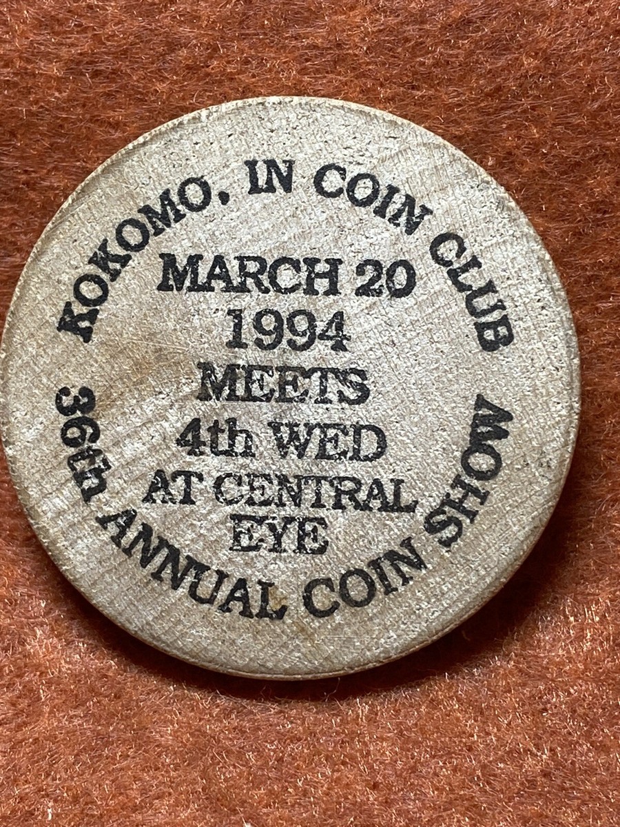 Kokomo, IN 100th Anniversary HAYES AUTO July 4, 1894 Coin Club