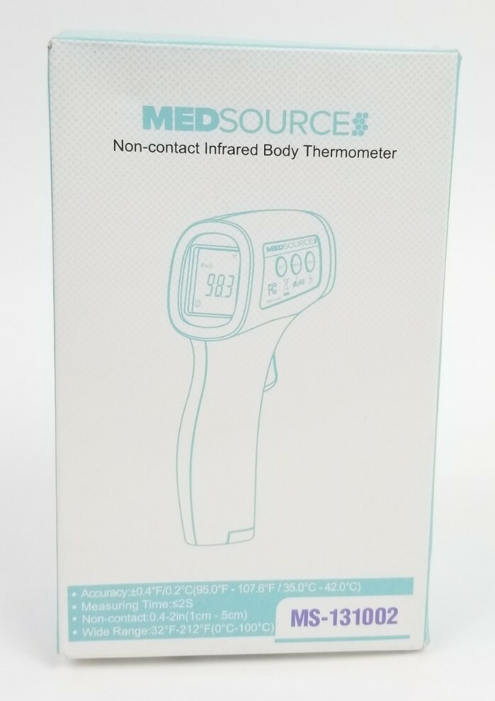 MedSource Non-Contact Infrared Body Thermometer Model MS-131002 | eBay