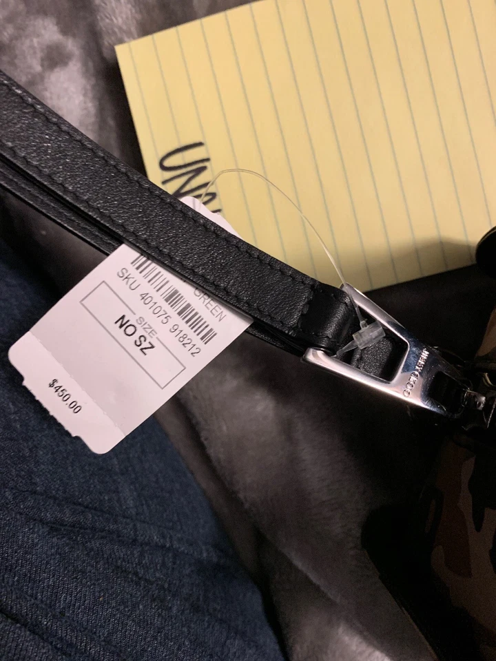 Jimmy Choo CLYDE Verde Bosque Mezcla Camuflaje Estampado Nylon Bolsa de Aseo Kit Doble Foto 3 de 4