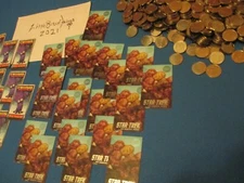 dave & buster’s star trek tribbles tribble rare card /s coin pusher Dnb