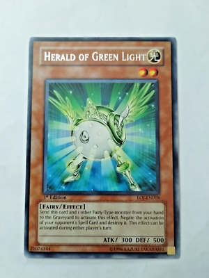 Yu-Gi-Oh! TCG Herald of Green Light Enemy of Justice EOJ-EN018 1st