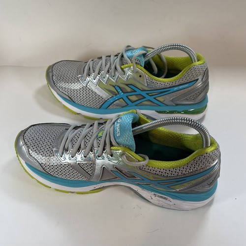 Asics GT-2000 4 Women's Gray Blue Green Athletic Running Shoes Size 9 T656N - Picture 4 of 7