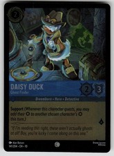 Daisy Duck Ghost Finder Cold Foil Common Whispers in the Well 141/204 Lorcana NM