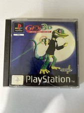 GEX 3D Enter the Gecko PS1 PlayStation 1 Very Good Condition PAL UK