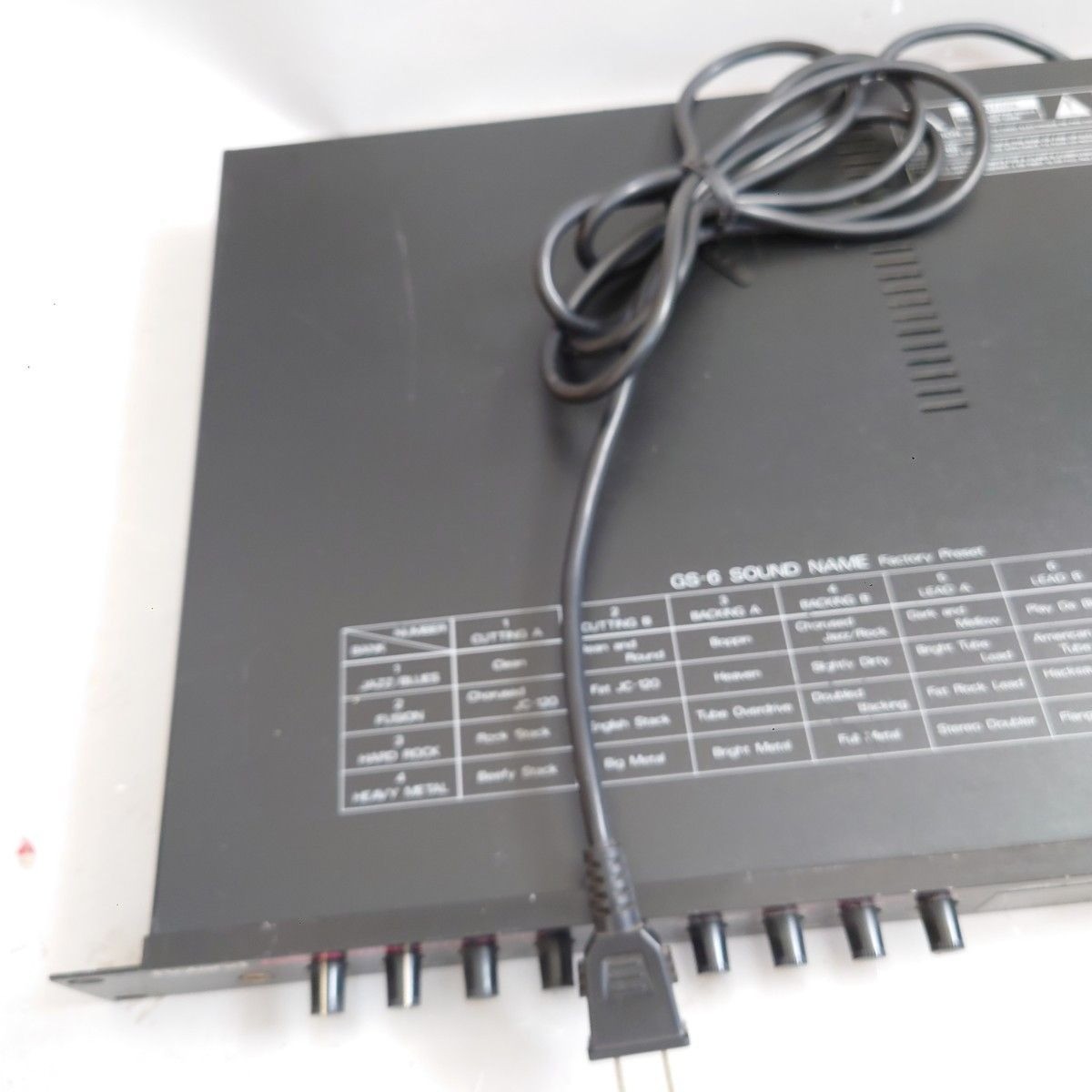 Roland GS-6 Digital Guitar Sound System & Preamp Rackmount Used