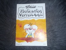 Diddl Postkartenverzeichnis aus  1995 ca.A5 abheften Ausgabe 2 Rarit&auml;t Sammler !