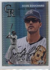 2023 Topps Chrome Platinum Anniversary Prism Refractor Sean Bouchard #86 0c4