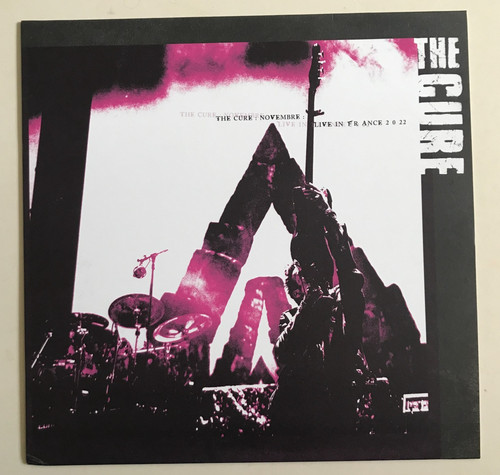 THE CURE Novembre: Live In France 2022 12" Eco Vinyl Transparent Black Numbered prezzo ebay