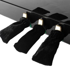 3-Pack High Quality Pleuche Piano Pedal Protective Cover Lightweight ZKRC KAZP