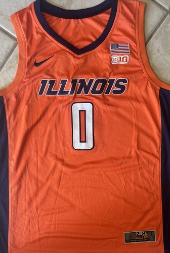 Terrance Shannon Jr. Signed Autographed Illinois Fighting Illini Jersey BAS COA - Picture 4 of 4