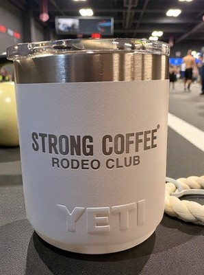 RARE YETI x STRONG COFFEE 2024 CROSSFIT GAMES 10oz stackable LIMITED EDITION MUG