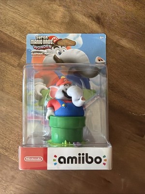 Super Mario Bros. Wonder Elephant Mario amiibo Figure BRAND NEW!
