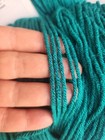2 Full Skeins And 1 Started, Never Enough 14.01 Oz Teal Acrylic Yarn 716 Yards — photo 4