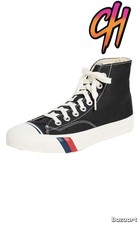Pro-Keds Royal Hi Lace Up Black Canvas Shoes ...