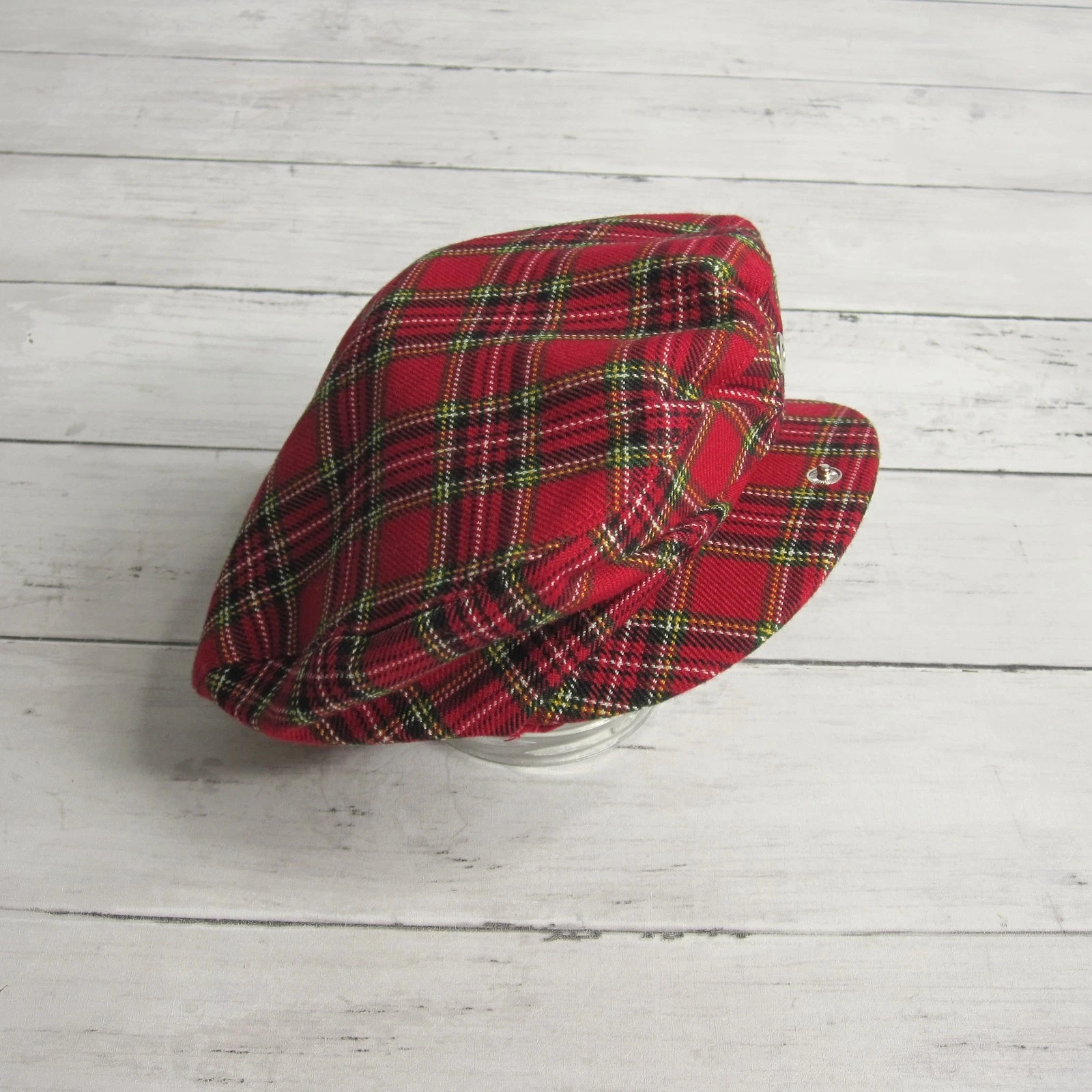 TCP Vintage Baby Boy's Plaid Newsboy Gatsby Boy Cap Hat Size 0-6 Months Red
Opens in a new window or