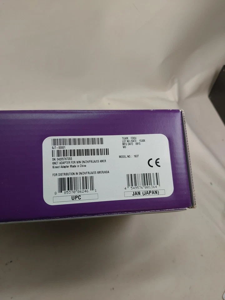 New Open Box Kinect Adapter for Windows Model #1637  - Image 3 of 4