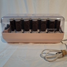 Vintage Remington Flocked Hot Rollers Velvet Hair Curlers Clips Model KF-20-1