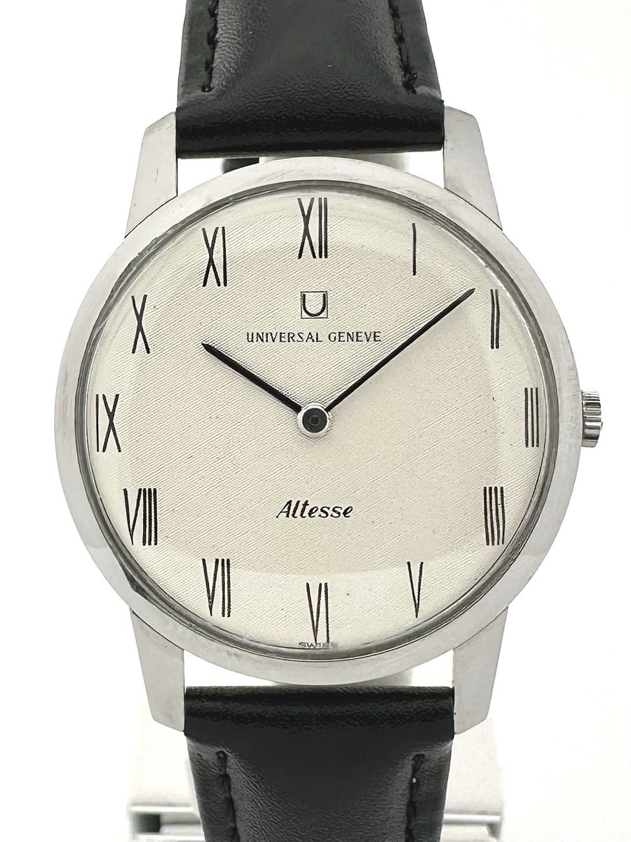 腕時計 Universal geneve 842101 手巻 2針 UNIVERSAL GENEVE 842101 Altesse Roma OH'd Hand-wound watch | eBay