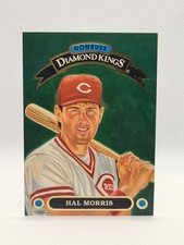1992 Donruss Diamond Kings Hal Morris #DK-19 Cincinnati Reds