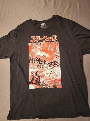 Star Wars Grafik T-Shirt Herren Gr. 2xl Kurzarm